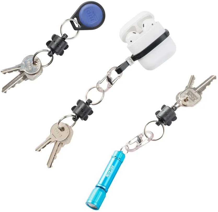 Брелок для ключей Nite Ize KeyRing 360 Magnetic Quick Connector KR360-01-R3 - фото
