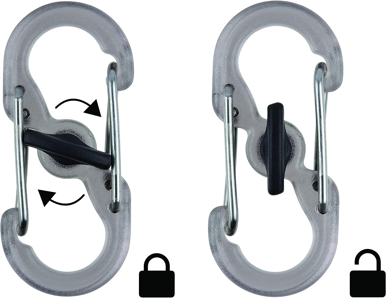 Маркеры для ключей с карабинами Nite Ize IdentiKey KIDC-M1-4R7 - фото