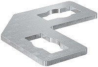 соединительная пластина для профиля FUS Fischer PFFF 2L 542721, горячеоцинкованная сталь