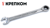 Ключ гаечный комбинированный трещоточный SNAP GEAR, 14 мм Ombra 035014