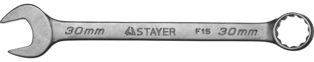 Комбинированный гаечный ключ 30 мм, STAYER 27085-30 - фото