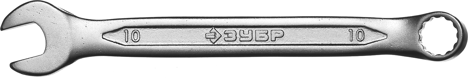 Комбинированный гаечный ключ 10 мм, ЗУБР 27087-10 - фото