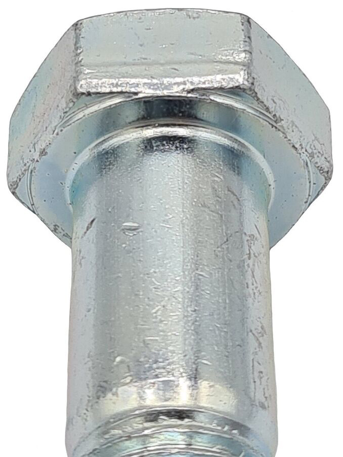 Болт шестигранный с неполной резьбой DIN 931 Reyher, класс прочности 10.9, оцинкованная сталь - фото