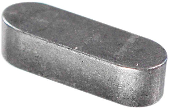 Шпонка 5х5х25 DIN 6885, форма А, нержавеющая сталь А4 - фото