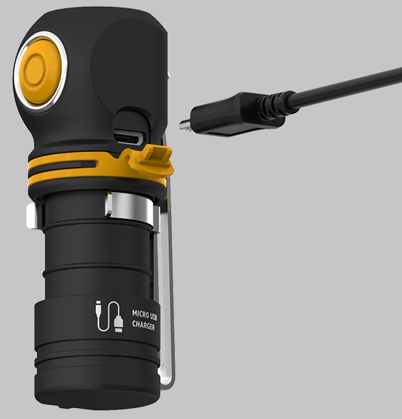 Мультифонарь светодиодный Armytek Elf C1 Micro USB F05002W, 930 люмен, тёплый свет - фото