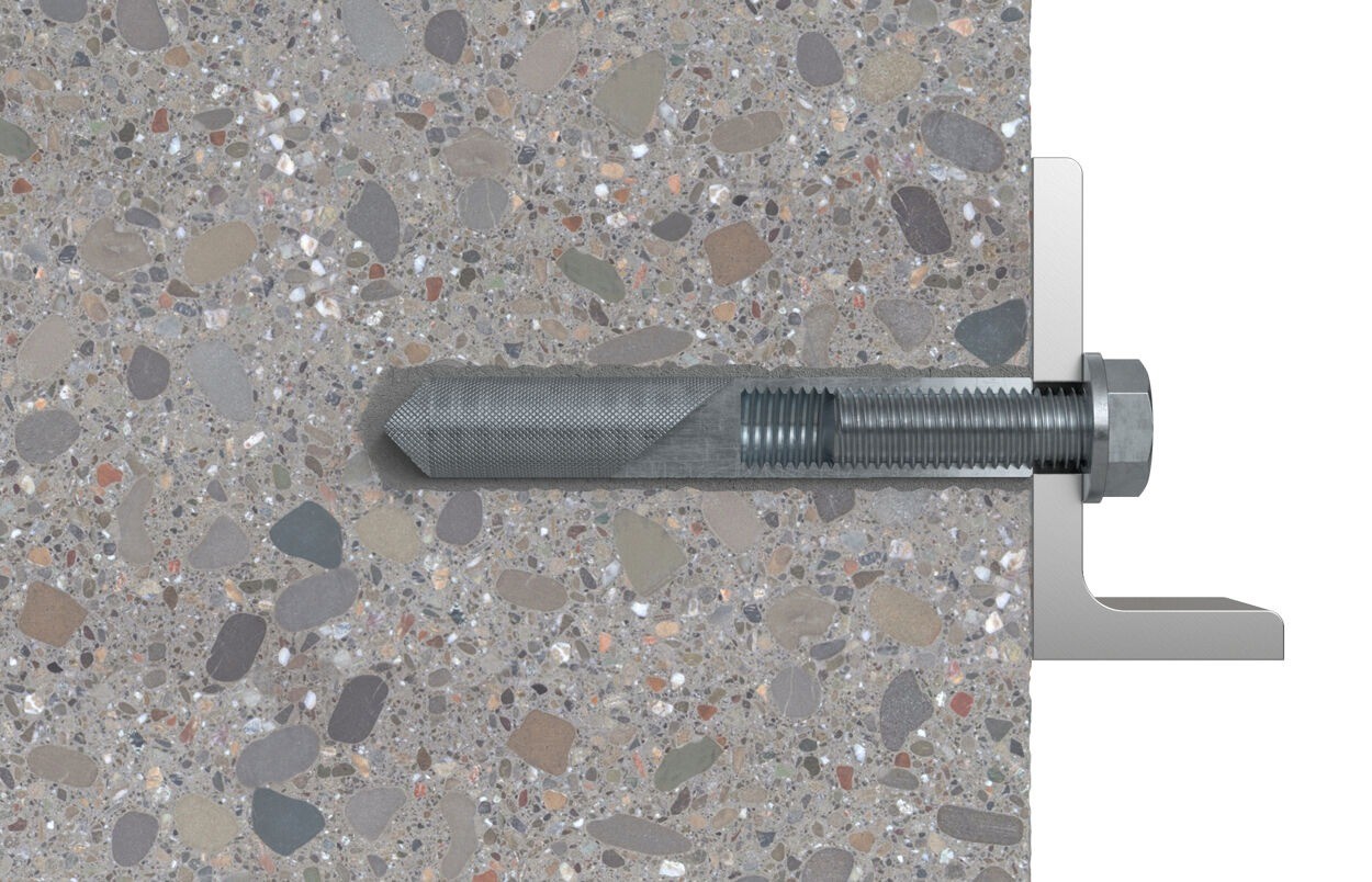 Втулка анкерная с внутренней резьбой RG MI Fischer, нержавеющая сталь А4 - фото