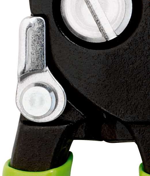 Кабелерез с однокомпонентными рукоятками 170 мм D15 Rennsteig RE-70001636, черненый, с раскрывающей пружиной - фото