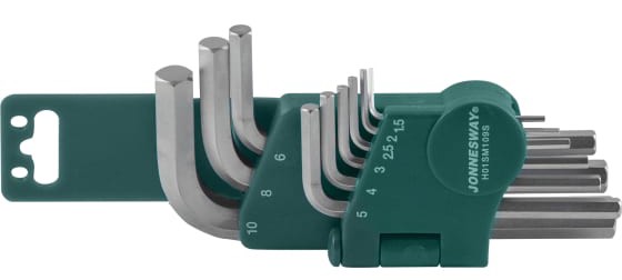 Комплект шарнирно-губцевого инструмента с набором торцевых ключей Н1,5-Н10 Jonnesway P018SP1 46623 - фото
