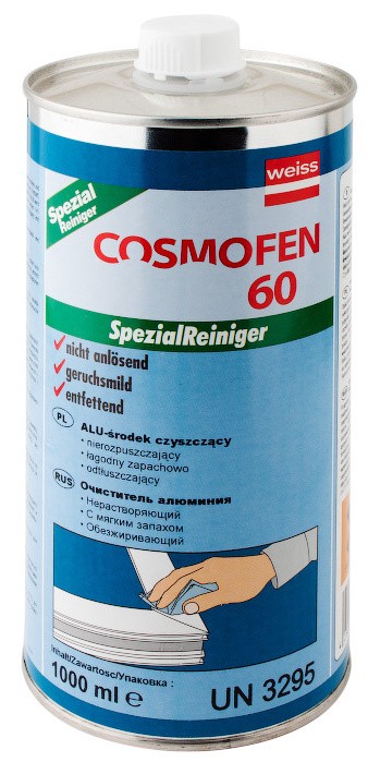 Очиститель алюминия Cosmofen 60 1000 мл Cosmo CL-300.150  - фото