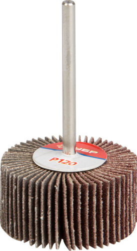 Круг шлифовальный веерный 30х15 мм ЗУБР Мастер - фото