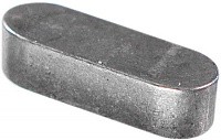 Шпонка 8х7х35 DIN 6885, форма А, нержавеющая сталь А4