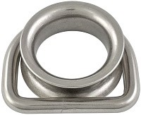 D-образное кольцо с коушем 8 мм 815012, нержавеющая сталь А4