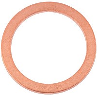 Кольцо уплотнительное 4х8х1,5 DIN 7603 форма A, медь  (10 шт)