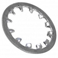 Шайба стопорная с зубьями DIN 6797J(I) М3, нержавеющая сталь 1.4310 (А2)