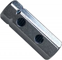 Гайка-муфта стяжная М10 DIN 1479 (талреп шестигранный), оцинкованная сталь