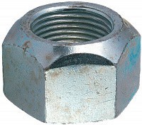 Гайка самоконтрящаяся с мелкой резьбой DIN 980 (Form M), класс прочности 8, оцинкованная сталь