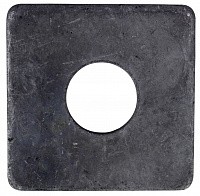 Шайба квадратная DIN 436, сталь без покрытия