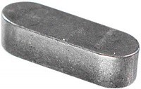 Шпонка 8х7х36 DIN 6885, форма А, нержавеющая сталь А4
